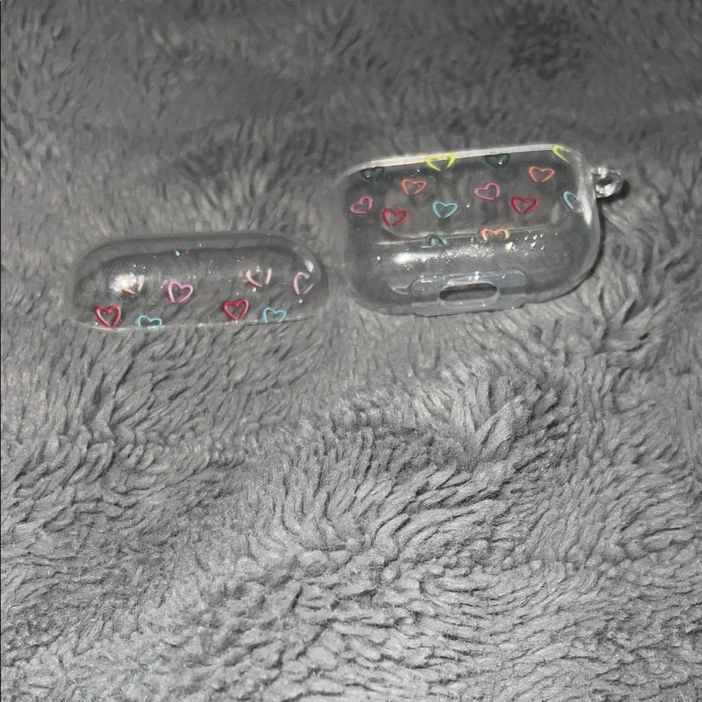SHEIN Clear Heart Pattern Smartwatch Case